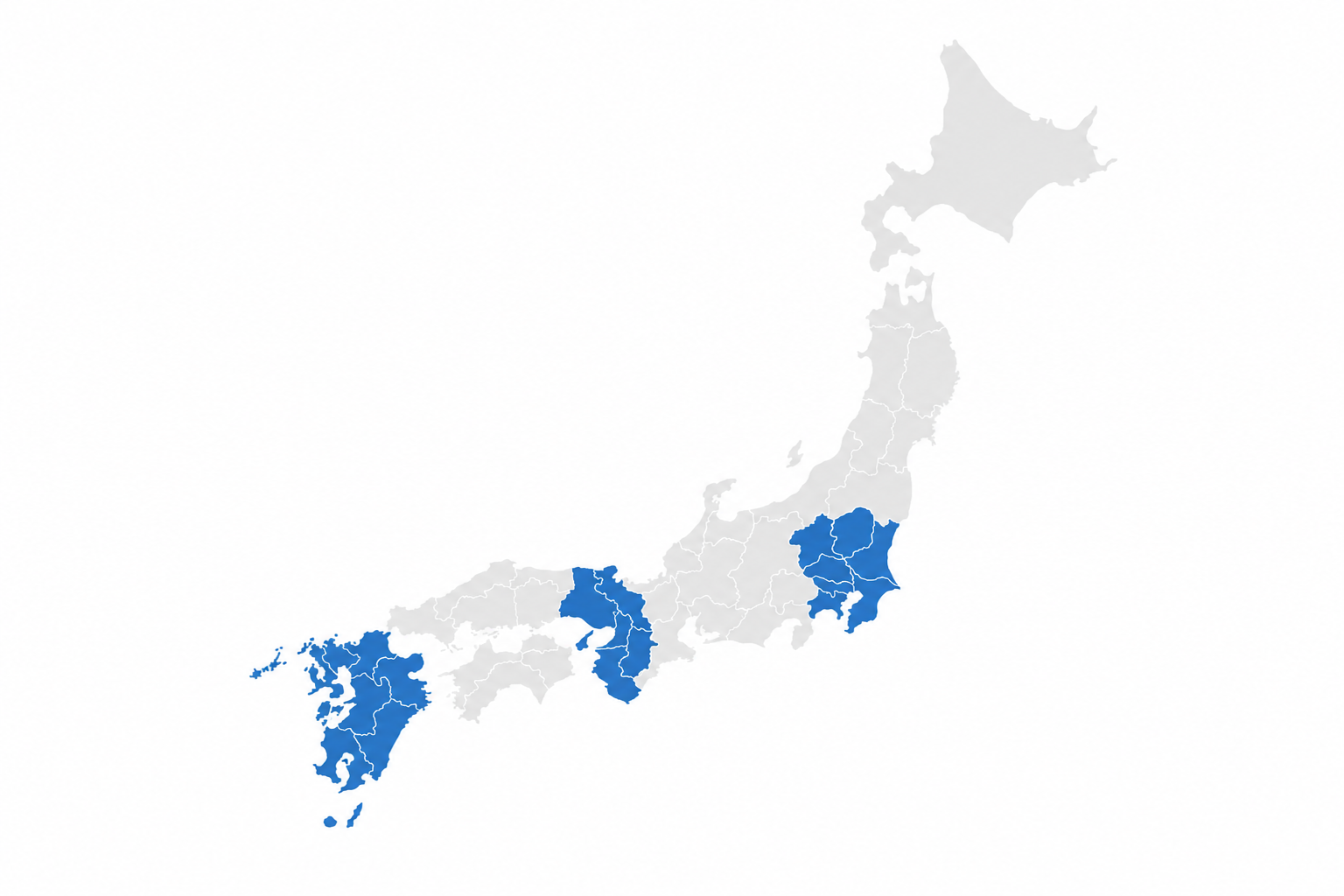 施工対応エリアマップ